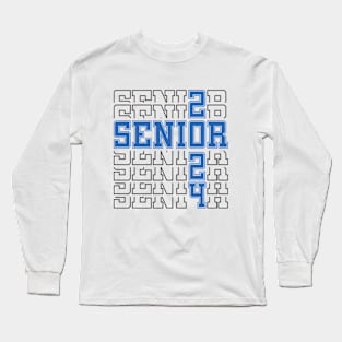 Senior 2024 Vintage Graduate Long Sleeve T-Shirt